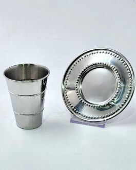 גביע קידוש 9ס'מ+תחתית נרוסטה 13ס'מ