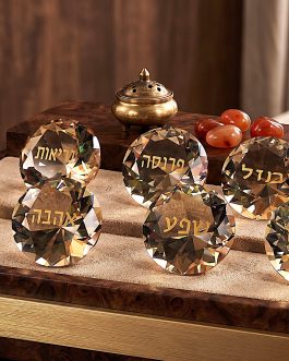 סט 7ברכות ביהלומי קריסטל