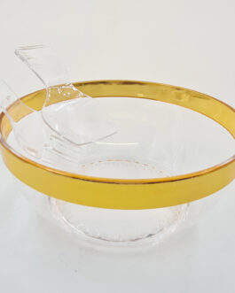 קערת סלט אקריליק קוטר 25 סמ גובה12 ס"מ