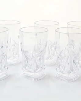 סט 6כוסות אקריליק