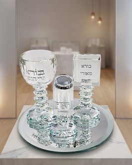 סט הבדלה קריסטל 19X22