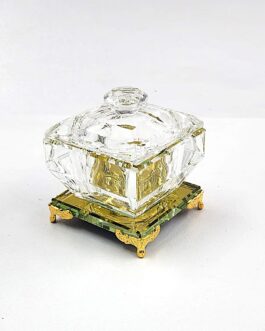 מלחיה קריסטל עם מכסה