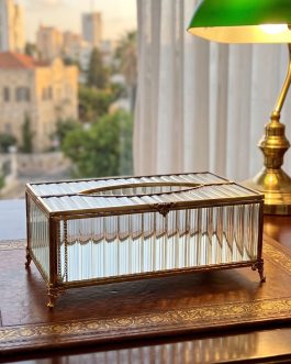 קופסא לטישו 23X12*מבצע 50% למינ' 4יח