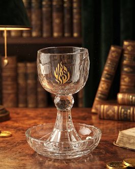 גביע קידוש 15.5סמ קריסטל