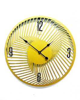 שעון קיר מתכת 60סמ