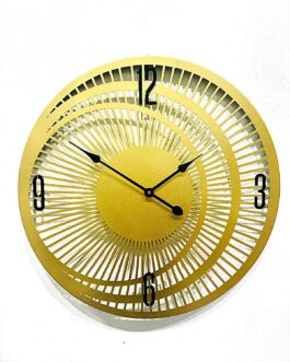 שעון קיר מתכת 60סמ