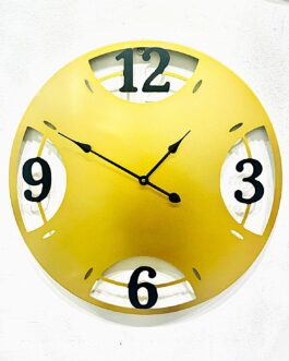 שעון קיר מתכת 60סמ*מבצע במקום 118.8