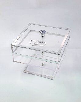 קופסא אקריליק למצה 21X21X18