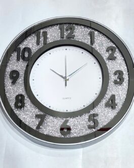 שעון קיר פלסטיק 50ס'מ