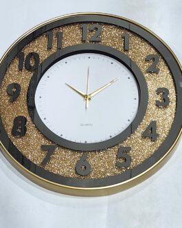 שעון קיר פלסטיק 50ס'מ