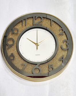 שעון קיר פלסטיק 40ס'מ