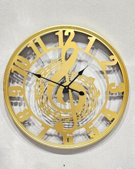 שעון קיר מתכת