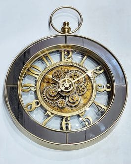 2.8שעון קיר פלסטיק מראות 45ס'מ