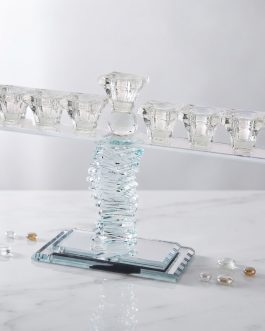 חנוכיה קריסטל 37X20*מבצע במקום 89
