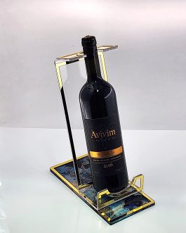 *19.3 סטנד אקריליק לבקבוק יין