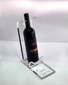 סטנד אקריליק לבקבוק יין