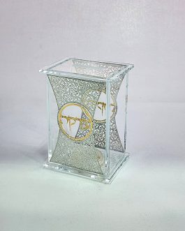 קופת צדקה קריסטל 8X6X12