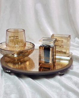 30.8 48יח סט הבדלה קריסטל