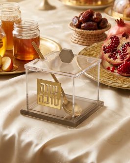 2.8 120יח כלי לדבש אקריליק שמפניה 10X10X8