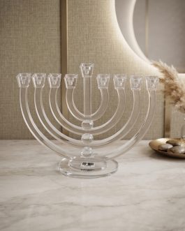 *31.10חנוכיה קריסטל 33X27