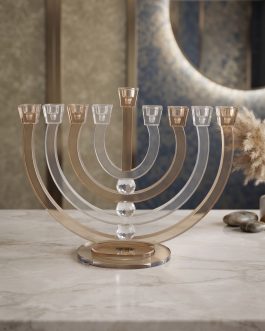 *31.10חנוכיה קריסטל 33X27