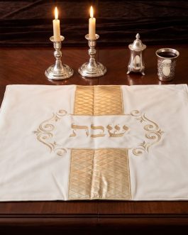 26.7מפה דמוי עור לכיסוי חלה 44X58 ס''מ