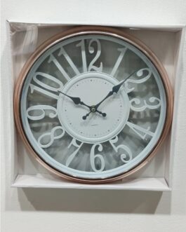 2.8שעון קיר רוזגולד 30סמ*מבצע
