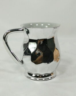 נטלה פולי מצופה כסף גלים 15 ס"מ