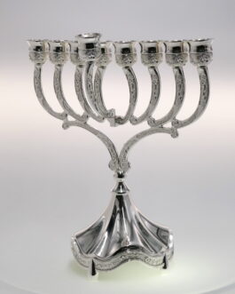 חנוכיה קשתות מוכסף 23X21ס"מ