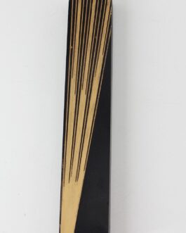 בית מזוזה שחור זהב לקלף 12+15סמ*5יח ב-85.5