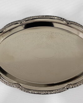 מגש ניקל אובלי 24X15