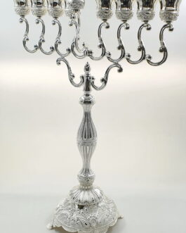 חנוכיה פיליגרן מוכספת 69X48ס"מ