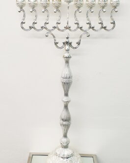 חנוכיה פיליגרן מוכספת 92X48ס"מ