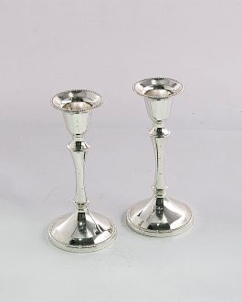 זוג פמוט מוכסף 13ס"מ