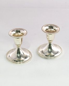 זוג פמוט מוכסף 7ס"מ