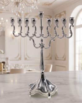 חנוכיה מוכספת מיני 21X17 ס"מ