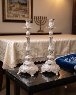 זוג פמוט פילגרן 34סמ