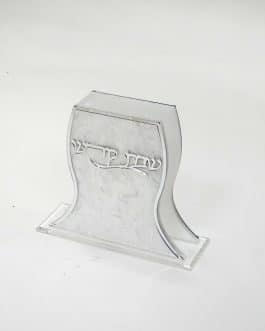 מחזיק גפרורים אקריליק פנינה