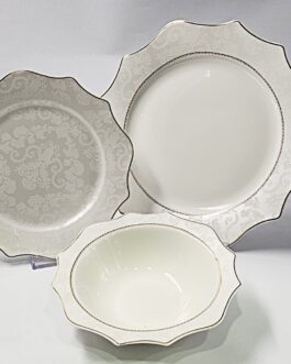 סט אוכל 18חלק' פורצלן
