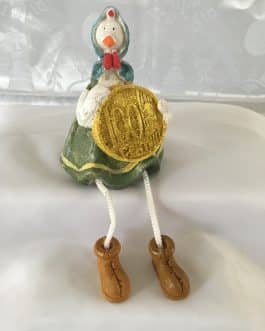 מנייטורה תרנגולת 10סמ