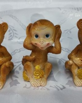 שלישיית קופים 8ס'מ*מבצע