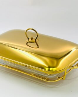 תבנית הגשה 3ליטר זהב+חימום